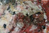 Polished Cobaltoan Calcite Slab - Congo #94961-1
